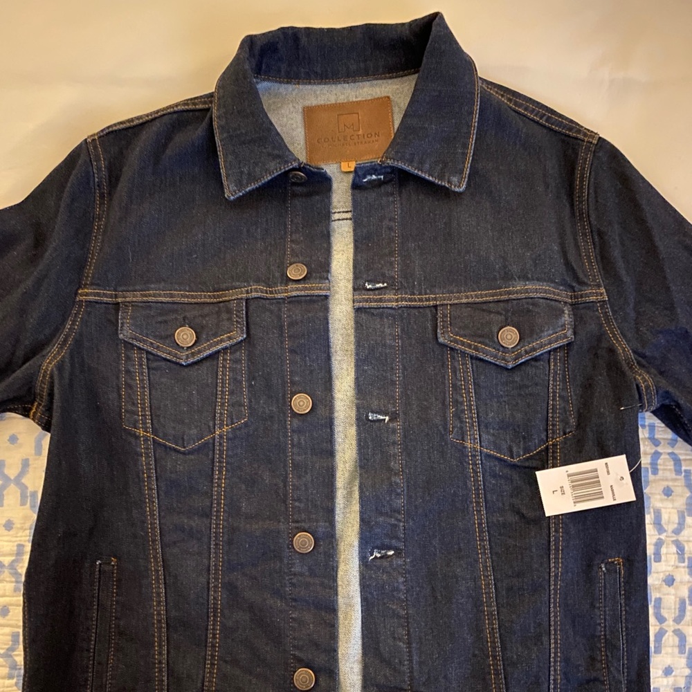 Collection by Michael Strahan Denim Jacket Brand New